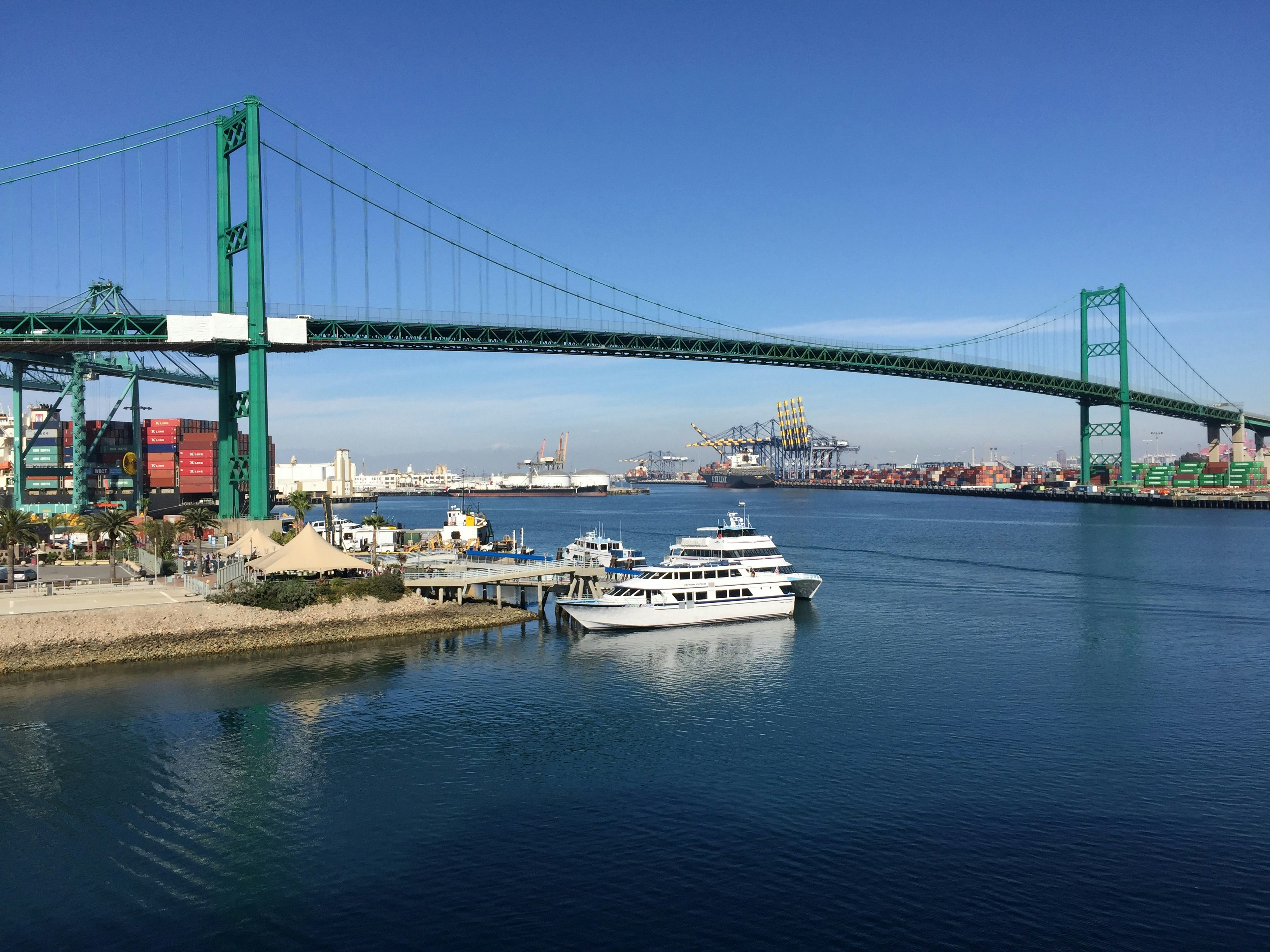 The Vincent Thomas Bridge